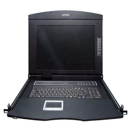 Planet IKVM-210-16M 17" 16-Port Combo VGA LCD IP KVM Switch: 1280x1024 video quality