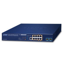 Planet MGS-6320-8HP2X L3 4-Port 10/100/1000T 802.3at PoE + 4-Port 2.5G 802.3bt