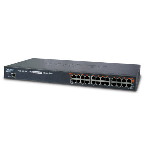 Planet PoE-2400G 24-Port PoE Gigabit Injector Hub