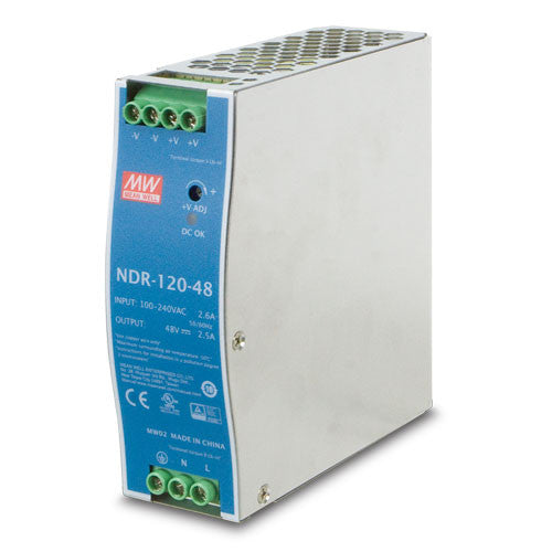 Planet PWR-120-48 DC Single Output Industrial DIN Rail Power Supply
