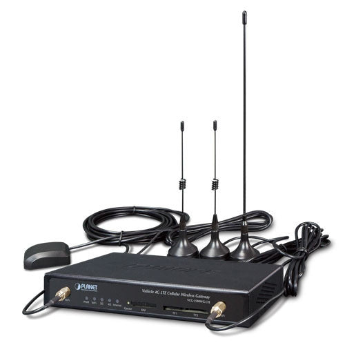 Planet VCG-1500WG-LTE-US Vehicle 4G LTE Cellular Wireless Gateway with 5-Port 10/100TX