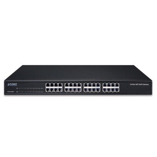 Planet VGW-3220FS 32-Port SIP VoIP Gateway (32*FXS): IETF SIP 2.0, T.38/T.30,