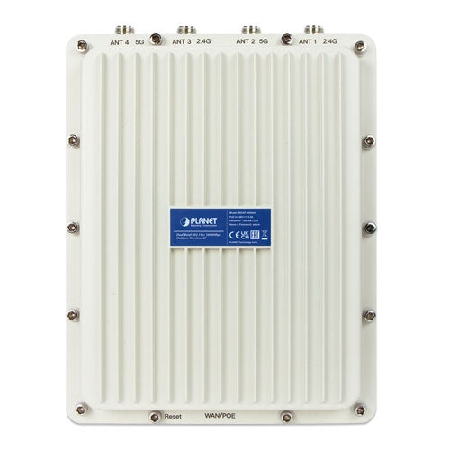 Planet WDAP-3000AX IP67 Wi-Fi 6 802.11ax, Dual Band 3000Mbps Outdoor Wireless A
