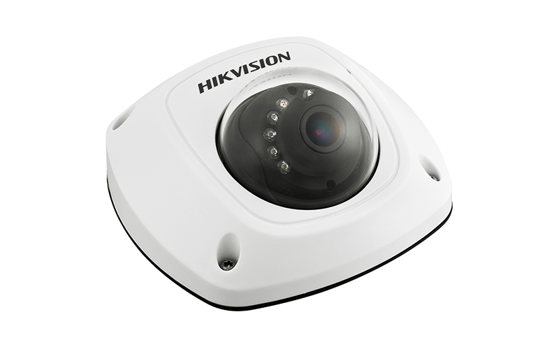 Hikvision DS-2CD2512F-I 4mm Outdoor Mini Dome, 1.3MP/720p, H264, 4mm, Day/Night, IR (10m),