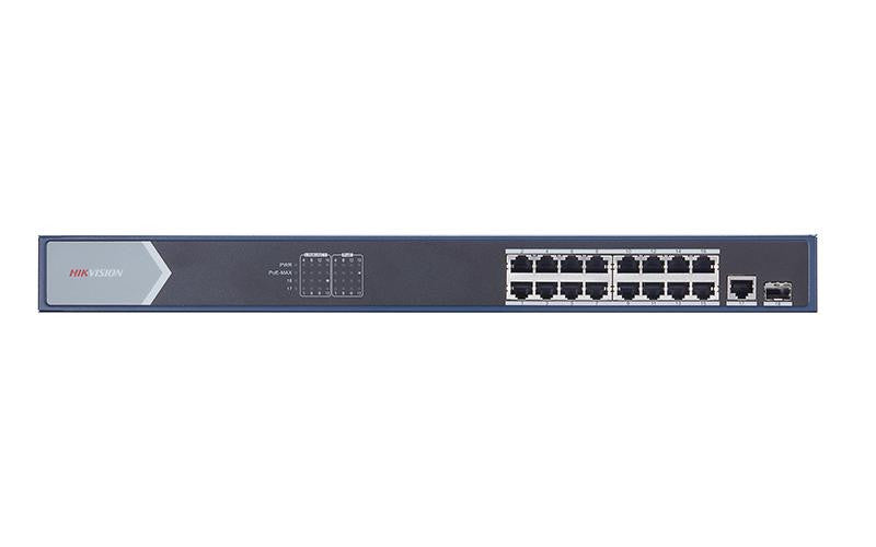 Hikvision DS-3E0518P-E Unmanaged,16Gigabit PoE