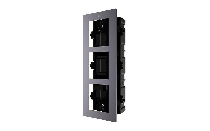 Hikvision DS-KD-ACF3/Plastic 3 Module Flush Plastic Mount