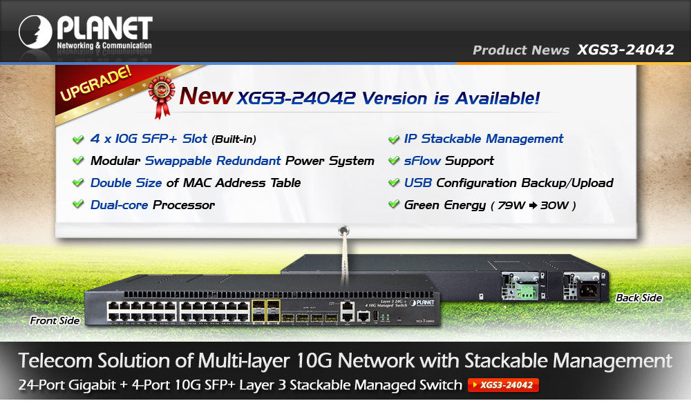 Planet XGS3-24042 Banner