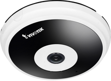 Vivotek FE8181 5MP 360° Surround View IR Fisheye Fixed Dome Network Camera