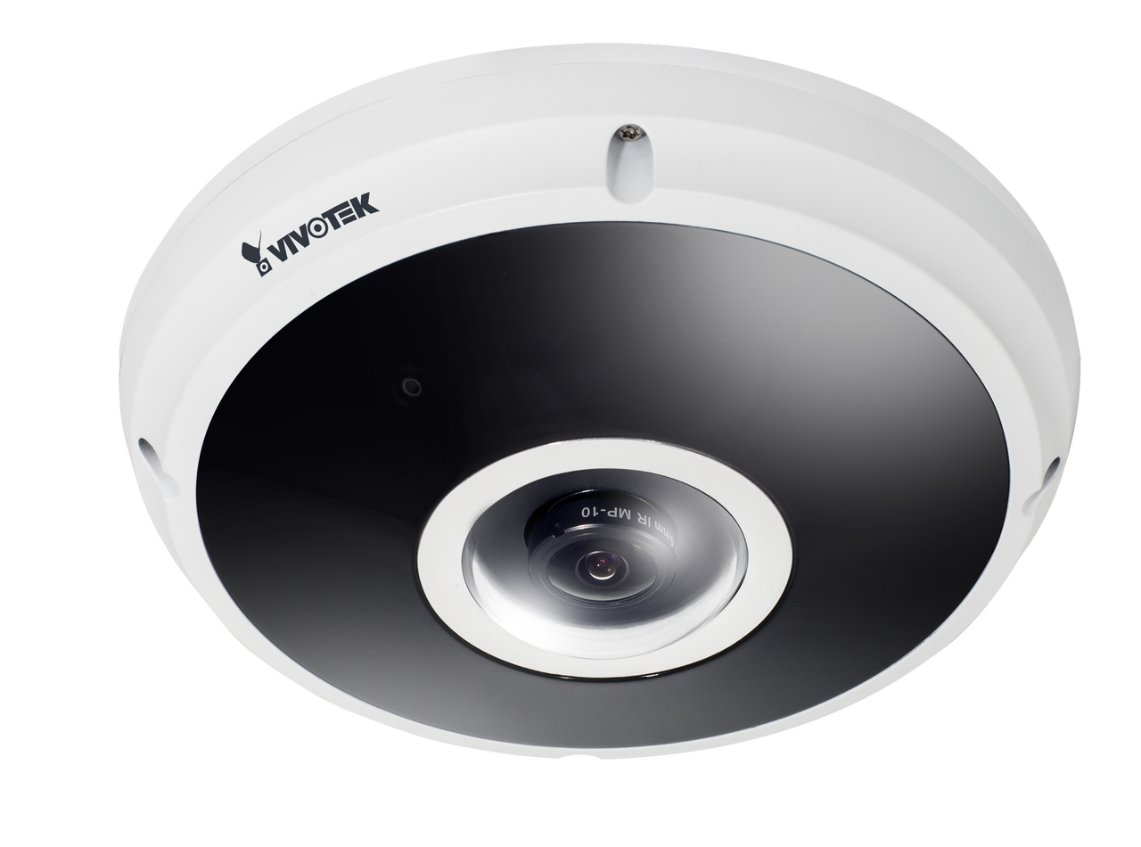 Vivotek FE9380-HV 5MP 360° Surround View IR Fisheye Network Camera