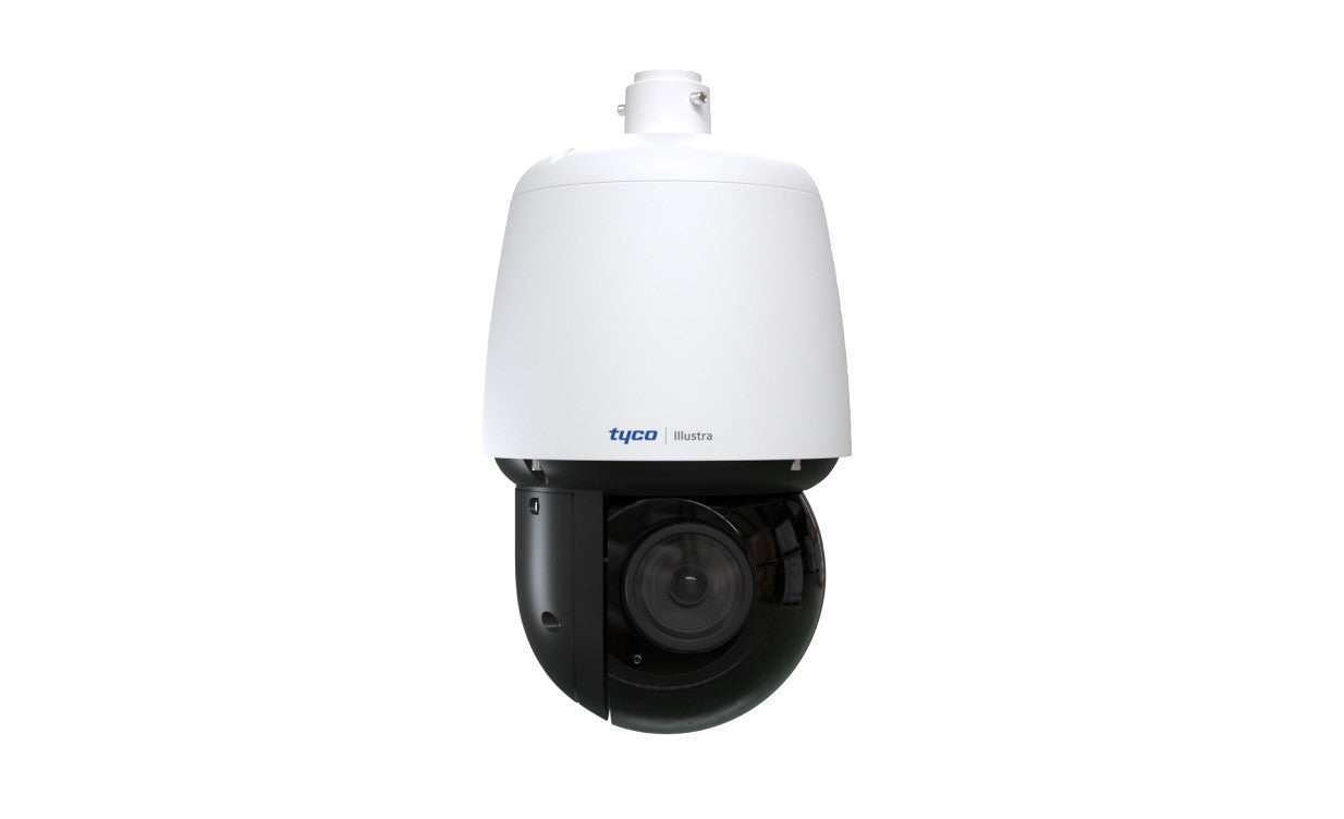 Exacq IFS02P6INWIT Illustra Flex 2MP IR PTZ, 30X, indoor, vandal, clear, white, TDN, TWDR