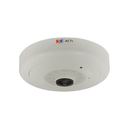 ACTi B57 6MP with D/N, Adaptive IR, Extreme WDR, SLLS, Fixed Lens