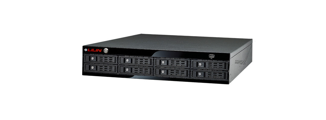 Lilin NAV08036A-8X18TB 144TB RAW RAID Navigator Server, 36-Channel, Intel® Core i3-8100 Processor