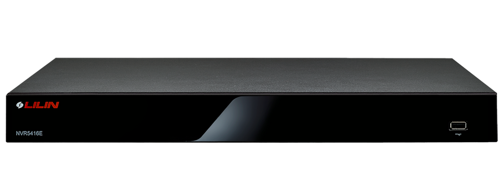Lilin NVR5416E-1X1TB 1TB 16CH, 4K PoE NVR 1U 19