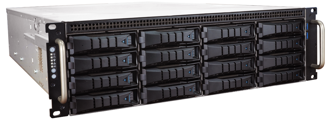 Lilin NAV16072B-12X18TB 216TB RAW NavigatorServer, 72-Channel, Intel® I7-8700