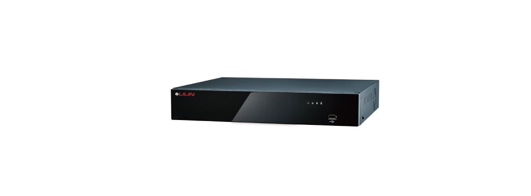 Lilin NVR6216E No HDD, 16CH, 4K PoE NVR 1U 19" RM with 12.5 Watt per port