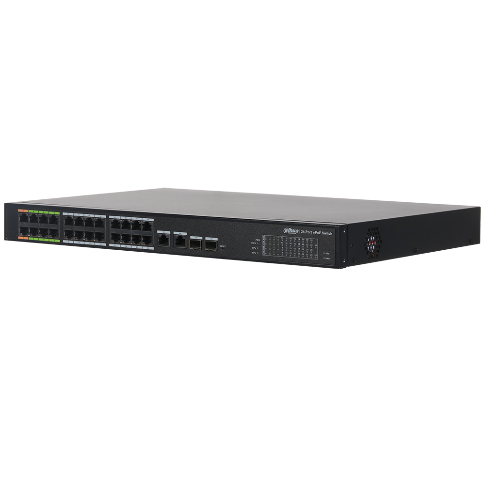 Dahua DH-LR2226-24ET-360 24-port ePoE Layer 2 Managed Switch