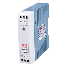 Vivotek MDR-10-12 10W Single Output Industrial DIN Rail Power Supply