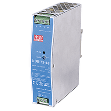 Vivotek NDR-75-48 75W Single Output Industrial DIN Rail Power Supply