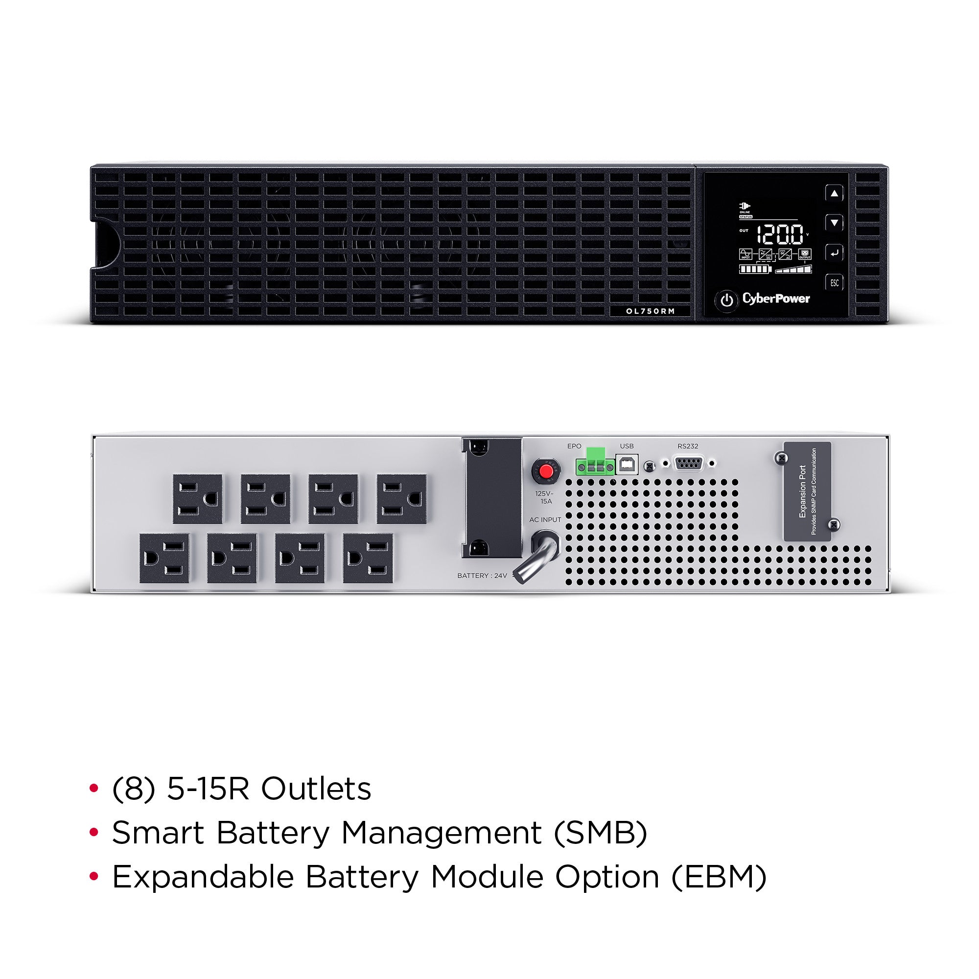 CyberPower OL750RM Essential Online UPS Series