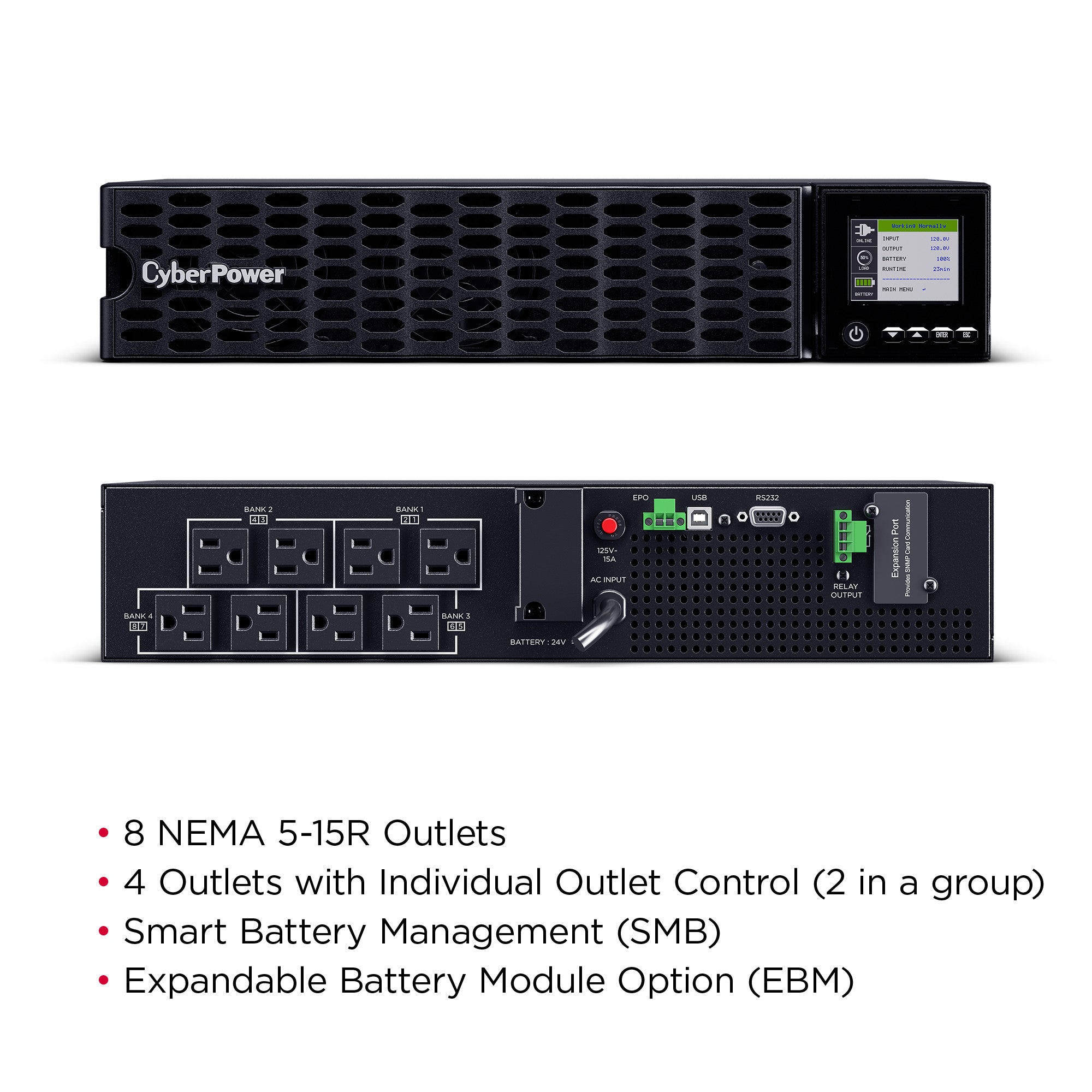 CyberPower OL750RTHD Smart App Online UPS