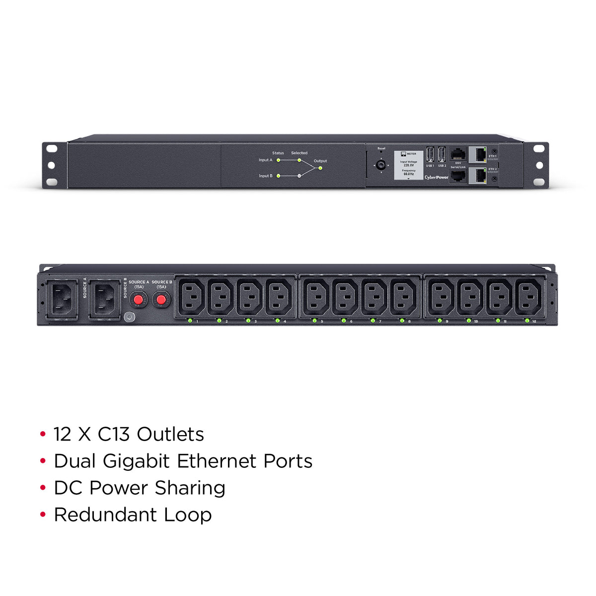 CyberPower PDU44004G Switched ATS