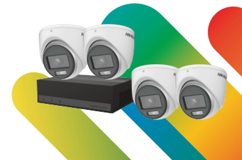 Hikvision EKT-SSD424 4-ch 5MP Lite 1U H.265 eSSD DVR Kit