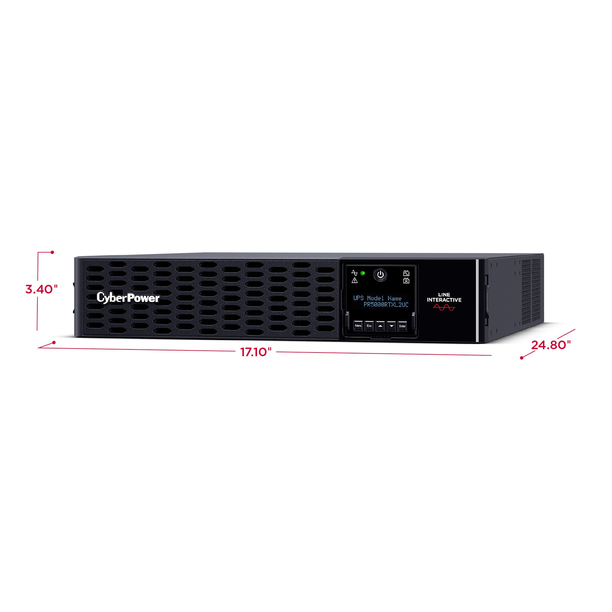 CyberPower PR5000RTXL2UC Smart App Sinewave