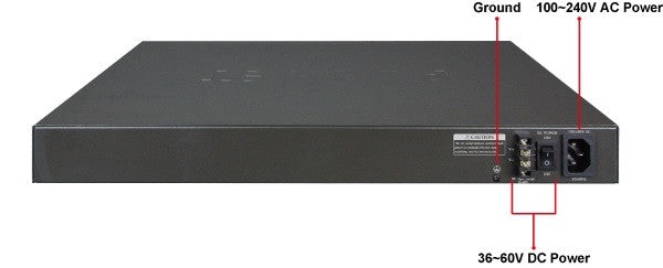 Planet GS-5220-24PL4XR Rear