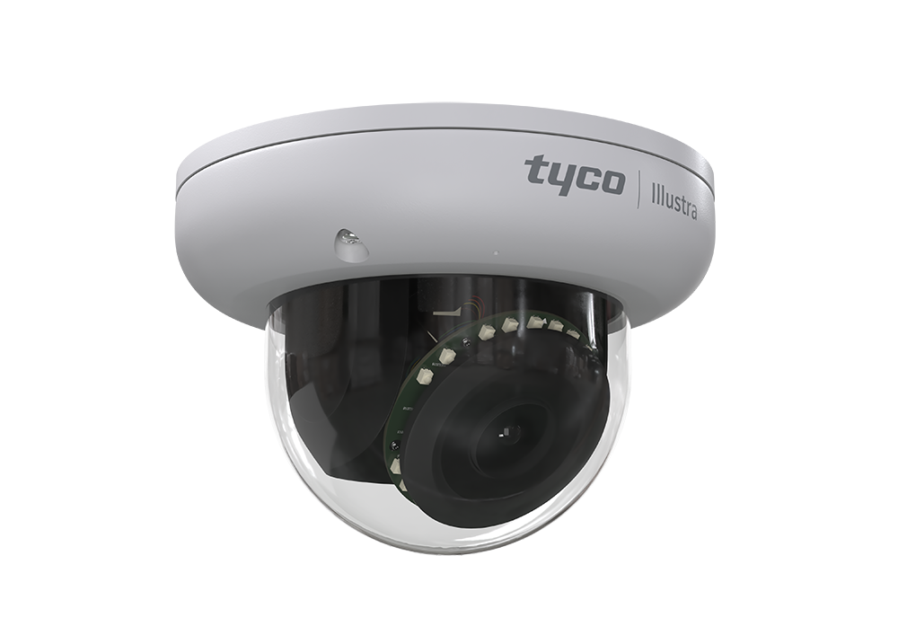 Exacq IPS02-D17-OI04 Illustra Pro Gen4 2MP MiniDome, 7-22mm, Indoor/Outdoor, IP67, IK10, TDN w/IR, TWDR