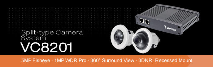Vivotek VC8201 Dual-head Network Camera System