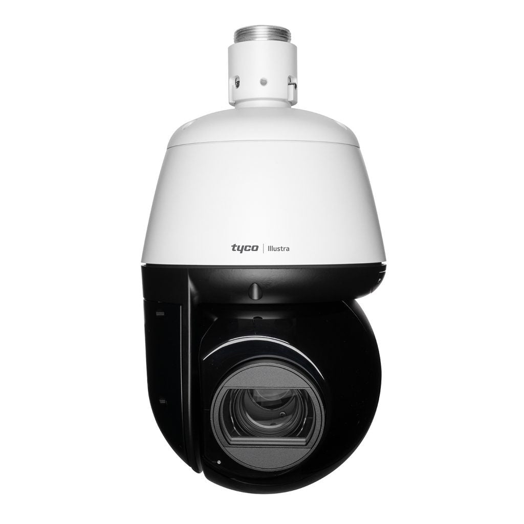 Exacq IPS08-P25-OI04 Illustra Pro Gen4 8MP (4K) PTZ, 22x, Outdoor, Vandal, White, TDN w/IR, TWDR