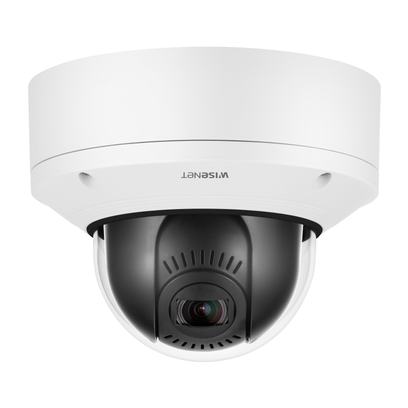 Hanwha XND-6081VZ 2MP Vandal-Resistant Indoor Network Dome PTRZ Camera