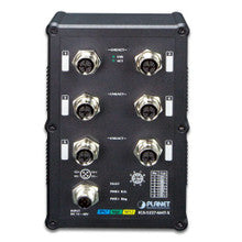 Planet IGS-5227-6MT Industrial IP67-rated 6-Port Gigabit M12 Managed Ethernet Switch