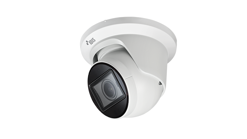 IDIS DC-D4532WERA 5M AI Turret Outdoor Camera (LightMaster NIR), 3.2 ~ 10.5mm, IR 164ft., PoE (IEEE 802.3af Class 3), H.265, Audio MIC In/Out