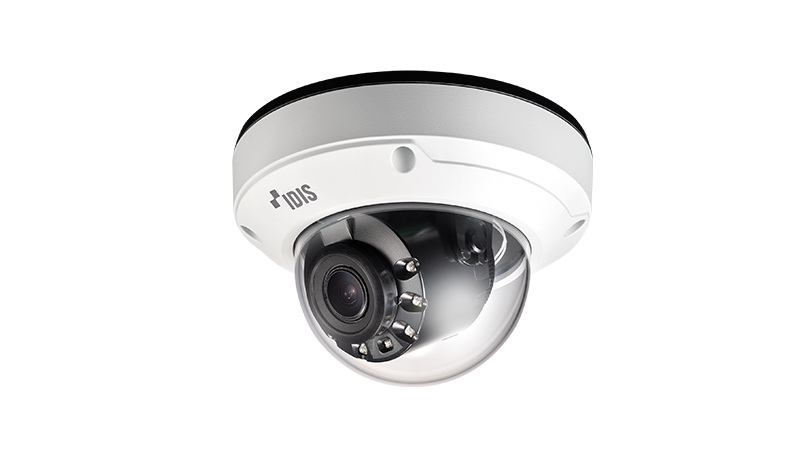 IDIS DC-D4248HRA 2M Outdoor AI Dome Camera (LightMaster NIR),7 ~ 22mm,12VDC, PoE IEEE 802.3af (Class 3), H.265