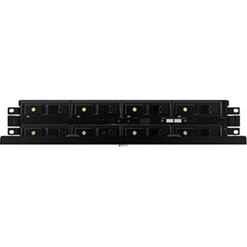 Exacq IP08-64T-2ZL-2E Rackmount 2U recorder with 8 IP licenses (128 max), dual NICs, HDMI, DisplayPort, VGA