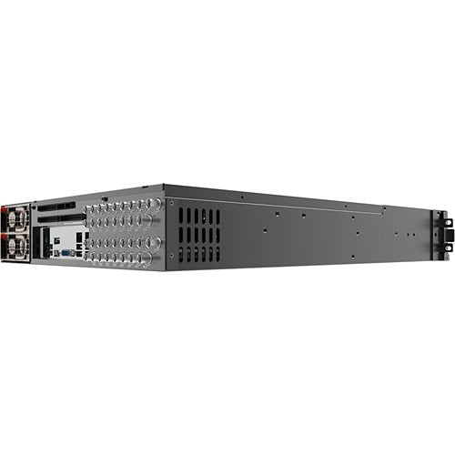 Exacq IP08-64T-2ZL-2E Rackmount 2U recorder with 8 IP licenses (128 max), dual NICs, HDMI, DisplayPort, VGA