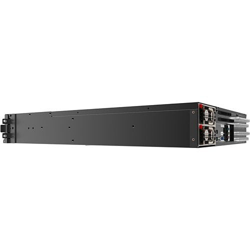 Exacq IP08-64T-2ZL-2E Rackmount 2U recorder with 8 IP licenses (128 max), dual NICs, HDMI, DisplayPort, VGA