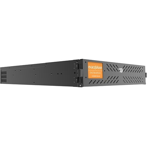 Exacq IP08-64T-2ZL-2E Rackmount 2U recorder with 8 IP licenses (128 max), dual NICs, HDMI, DisplayPort, VGA