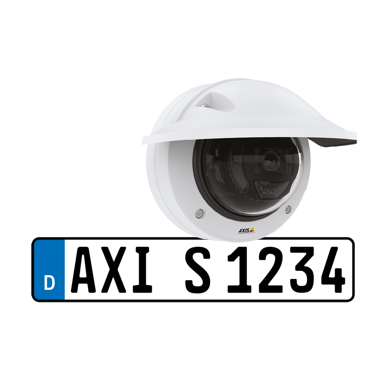 AXIS P3245-LVE-3 L. P. Verifier Kit Easy, cost-effective vehicle access control