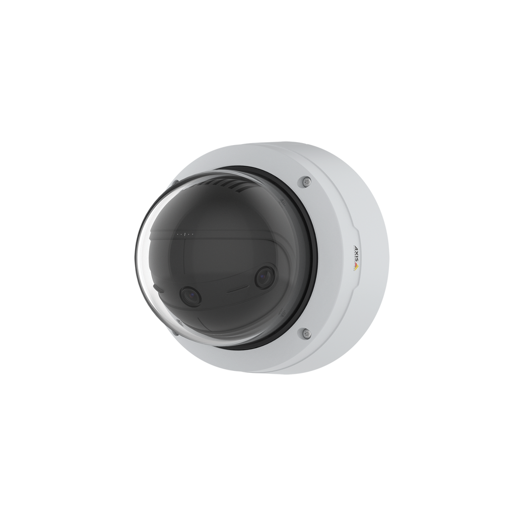 AXIS P3818-PVE Seamless, 180° coverage with no blind spots