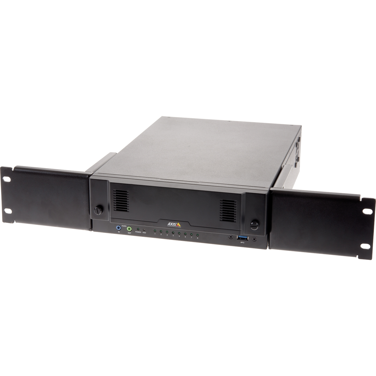 AXIS S2208 All-in-one recorder with integrated 8 channel PoE switch for high-definition surveillance