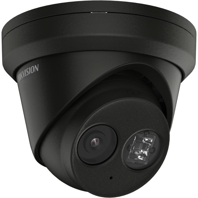 Hikvision DS-2CD2383G2-IU 2.8mm BLACK 8MP AcuSense Fixed Turret Network Camera