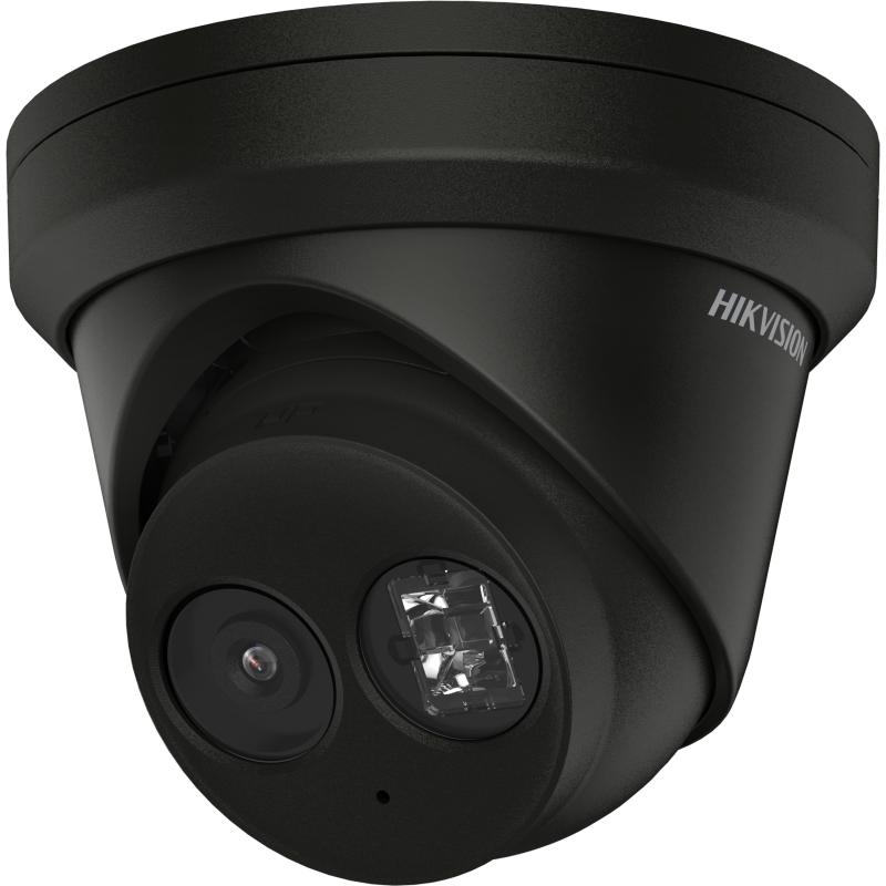 Hikvision DS-2CD2383G2-IU 2.8mm BLACK 8MP AcuSense Fixed Turret Network Camera