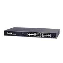 Vivotek AW-GEV-264B-370 24-Port VivoCam Web Smart Managed PoE Switch