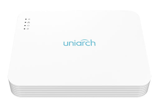Uniarch NVR-108LS-P8 1 SATA NVR, 8CH POE, 5MP