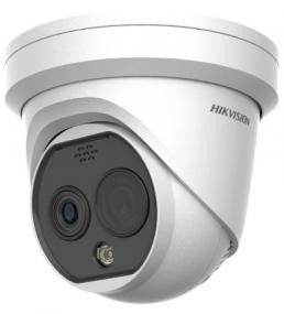 Hikvision DS-2TD1228T-2/QA Thermal & Optical Bi-spectrum Network Turret Camera