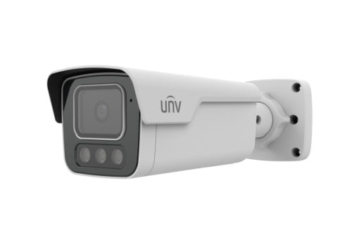 Uniview IPC2B14SS-ADF40KMC-I1 4MP Tri-guard 2.0 Bullet, 4.0mm(F1.0, Red&Blue light, Alarm&Audio interfaces)