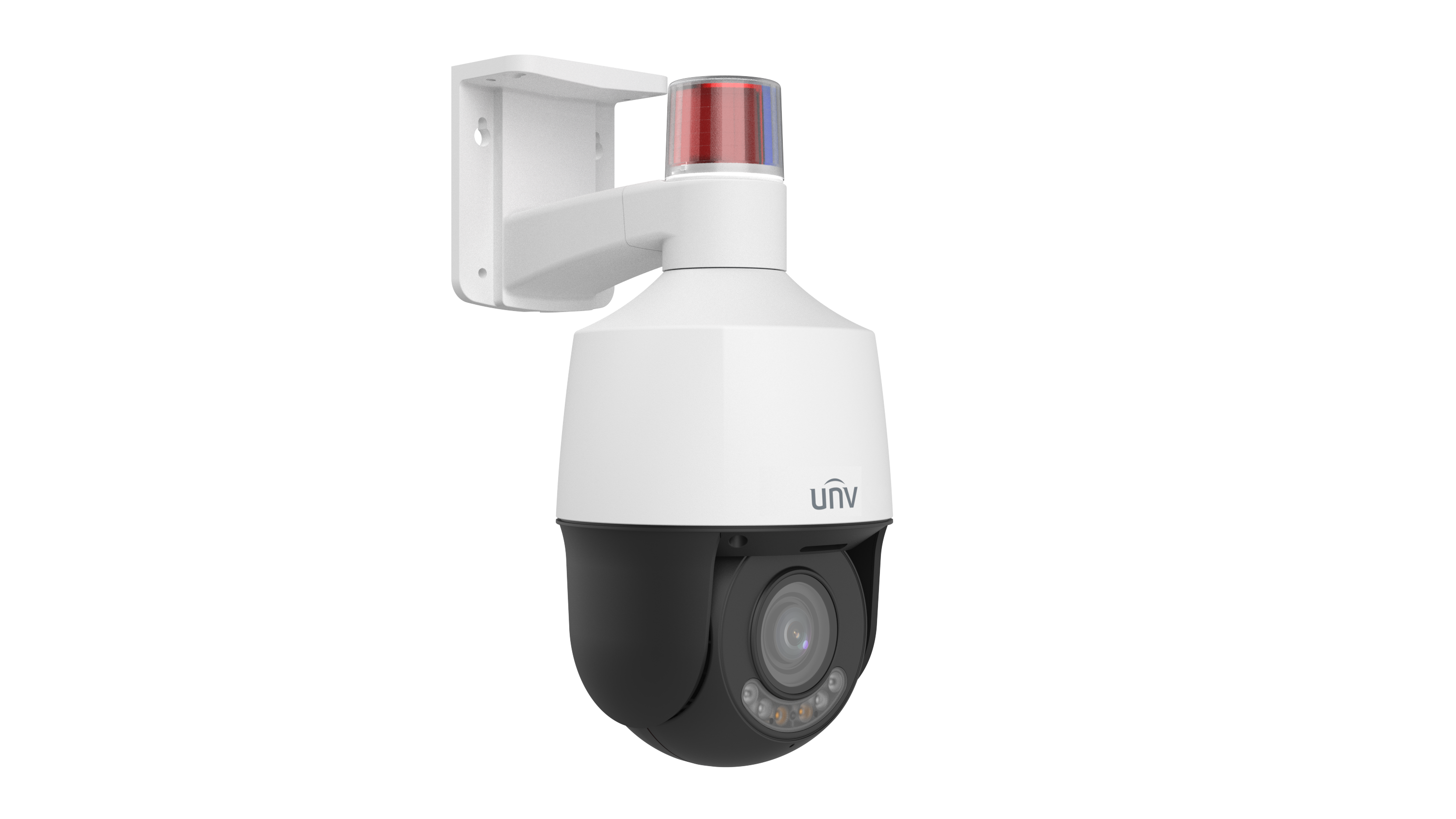 Uniview IPC6315LFW-AX5C-VG1 5MP Active Deterrence Plastic PTZ Camera (2.7mm-13.5mm,Audio&Alarm, Two-Way Audio, Starlight, Auto Tracking)