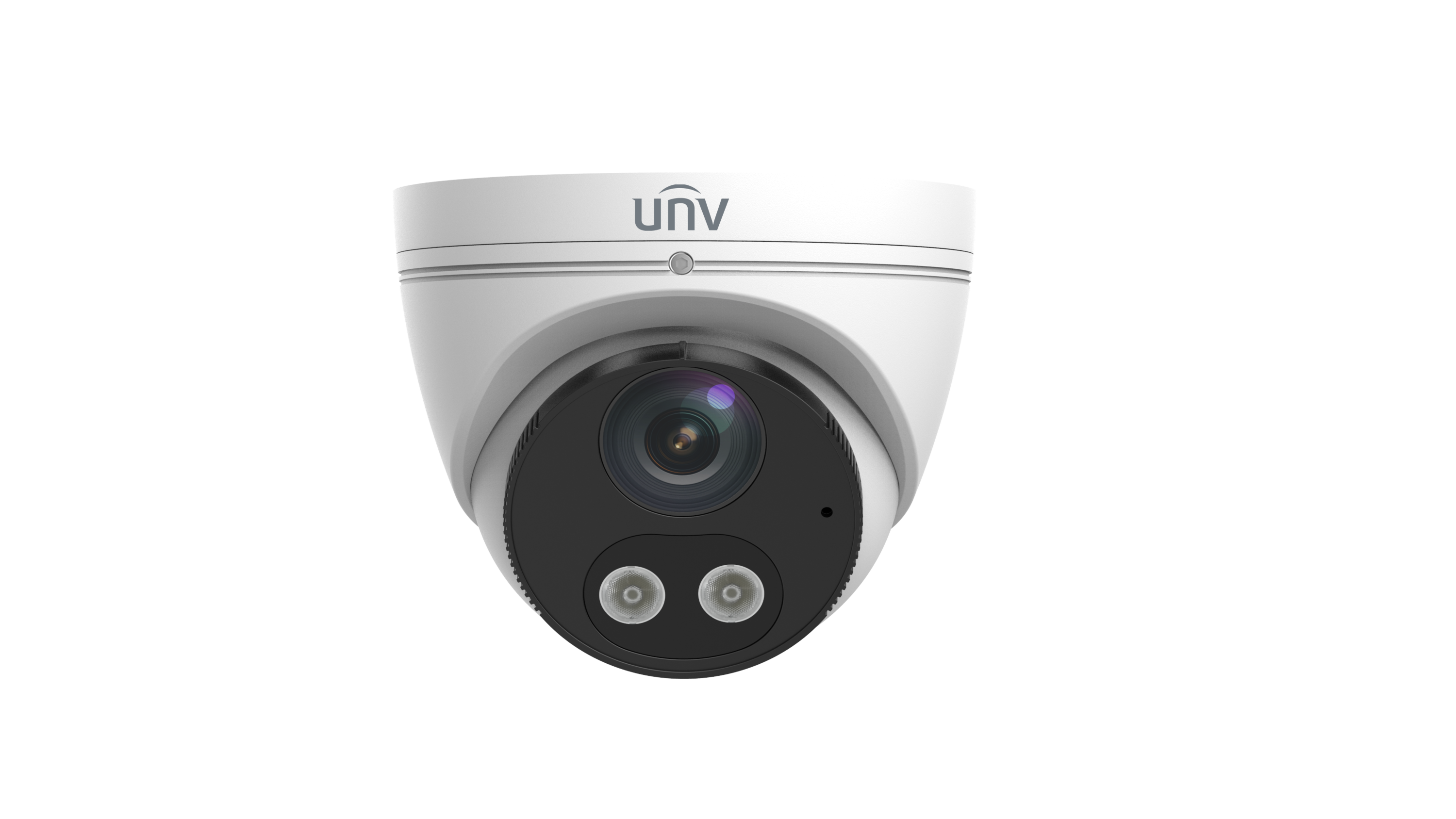 Uniview IPC3612SR3-ADF40KMC-DL 2MP Dual Light Fixed Turret, 4.0mm, Built-in Mic & Speaker